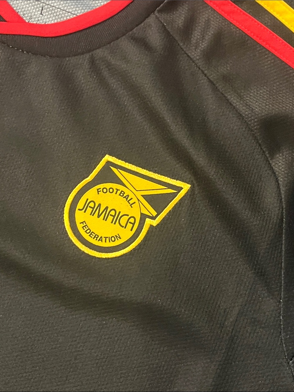 Adidas Jamaica Football is Freedom Bob Marley Reggae Boyz Soccer Jersey Men’s L - Picture 4 of 13